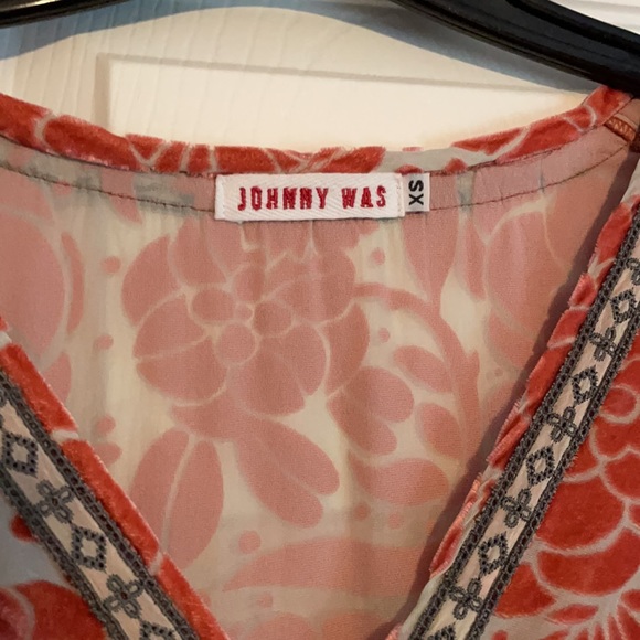 Johnny Was Velvet Blouse - Picture 3 of 4
